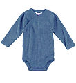 Joha Slå-om Body l/æ - Uld - Denim Blå