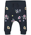 Name It Bukser - NbfVandora - Dark Sapphire/Flowers