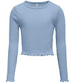 Kids Only Bluse - KogFenja - Soft Chambray