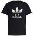 adidas Originals T-shirt - Trefoil - Sort