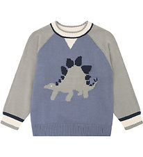 Hust and Claire Bluse - Strik - Pelle - Seagrass