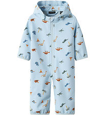 Name It Softshelldragt m. Fleece - NbmAlfa08 - Skyway/Mini Dino Name It Softshelldragt m. Fleece - NbmAlfa08 - Skyway/Mini Dino