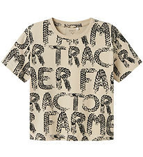 Name It T-shirt - NmmLeander - Peyote m. Bogstaver